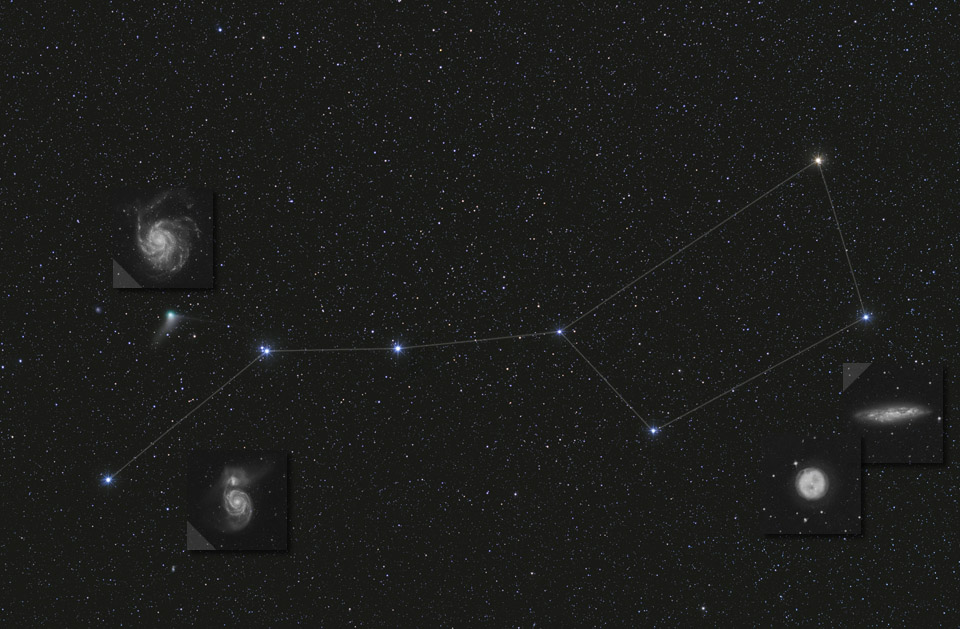 APOD: 2016 January 23 – Big Dipper, Deep Sky