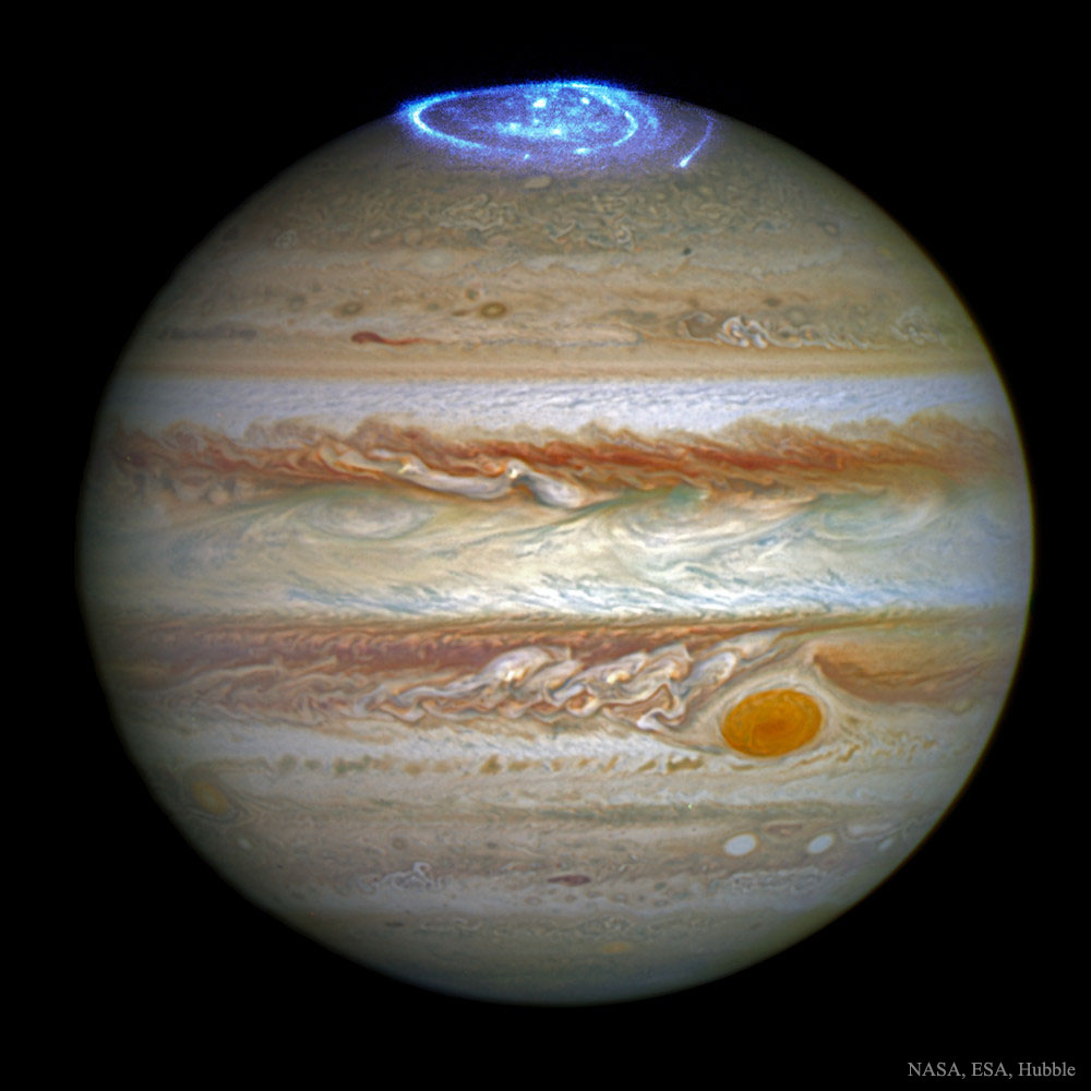 APOD: 2016 July 11 – Aurorae on Jupiter