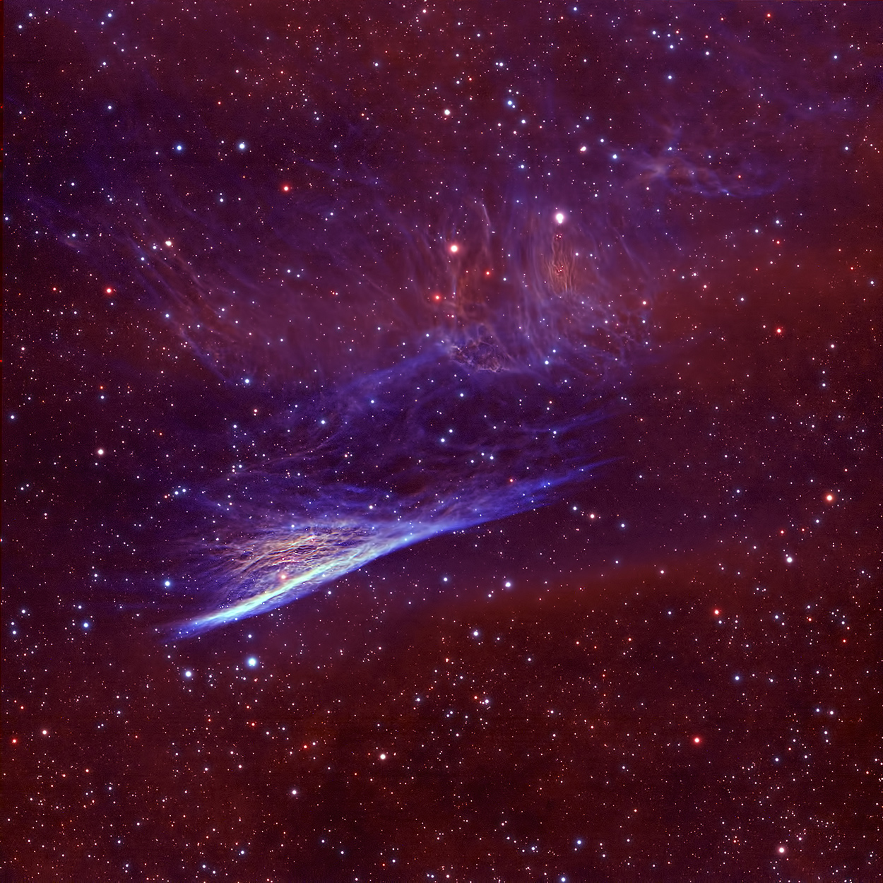APOD: 2016 July 15 – NGC 2736: The Pencil Nebula