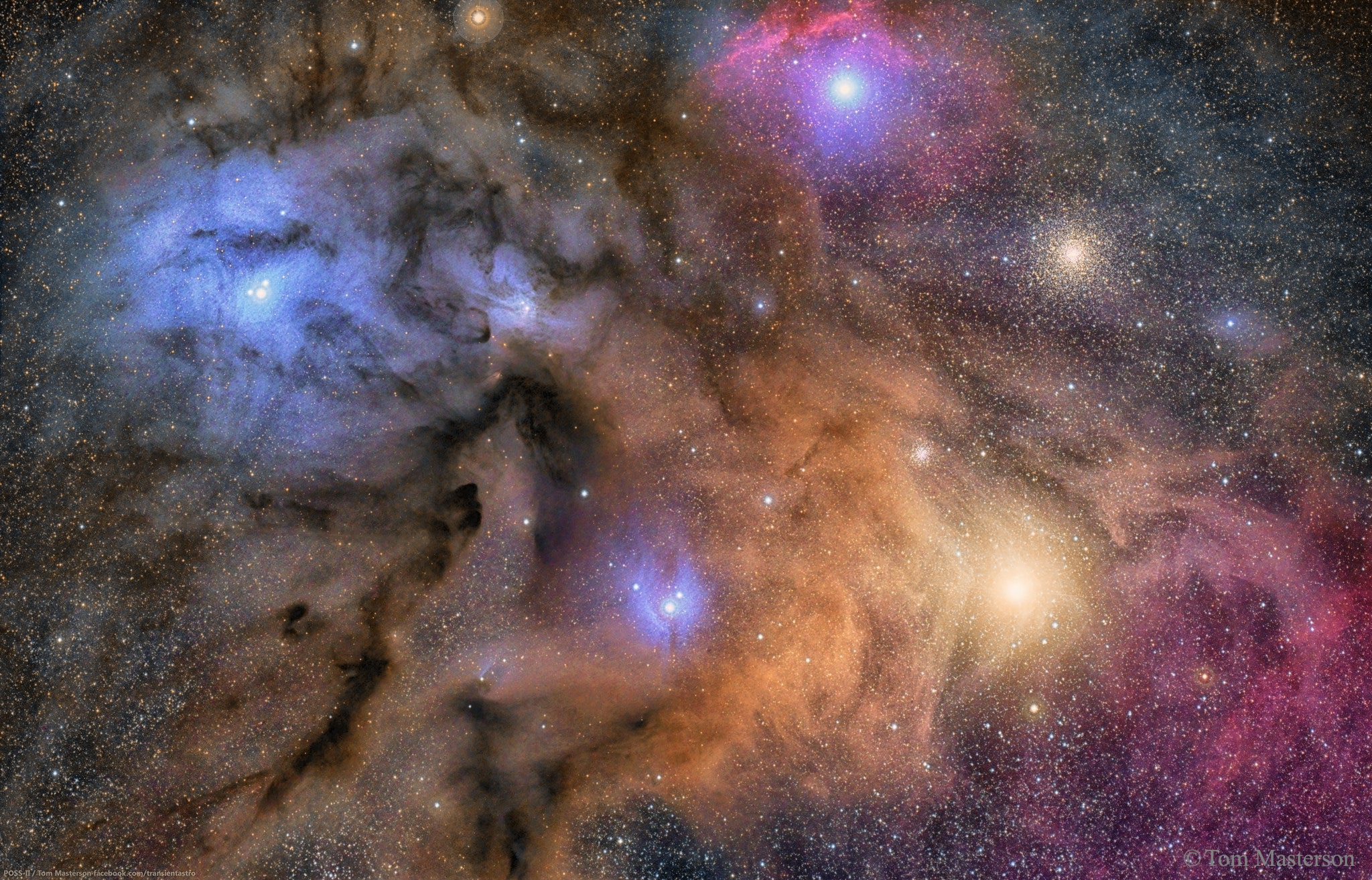 APOD: 2016 July 5 – The Colorful Clouds of Rho Ophiuchi