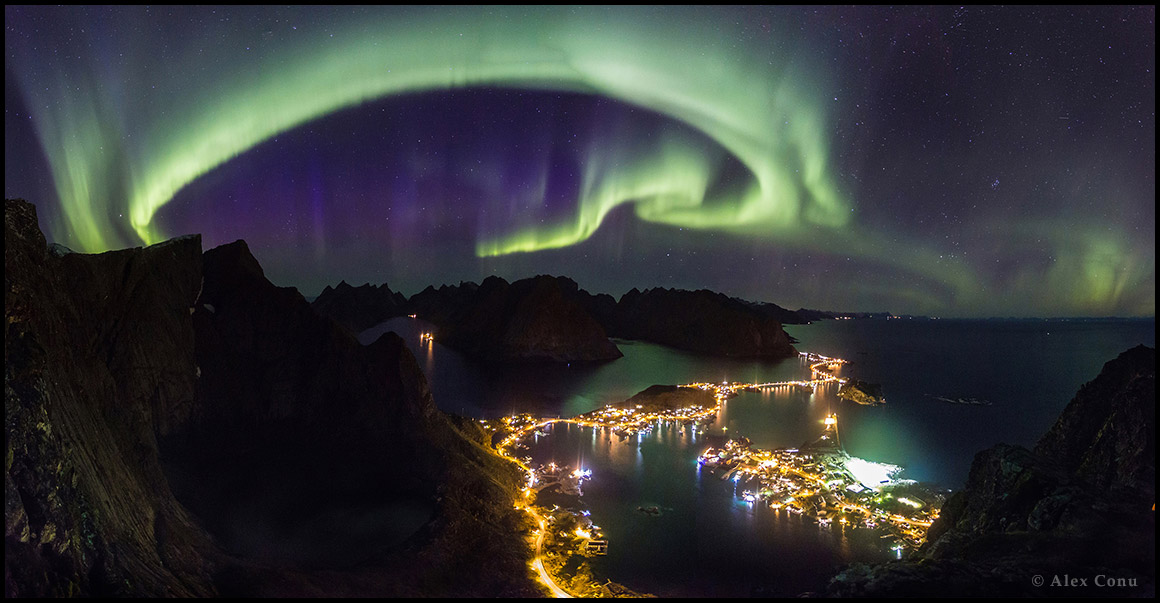 APOD: 2016 June 16 – Northern Lights above Lofoten