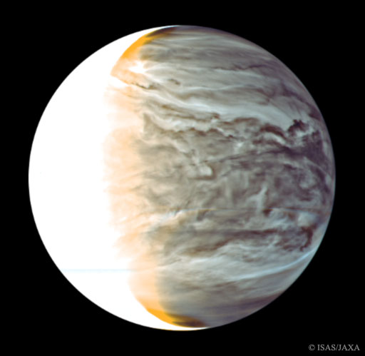 APOD: 2016 June 7 – Night on Venus in Infrared from Orbiting Akatsuki