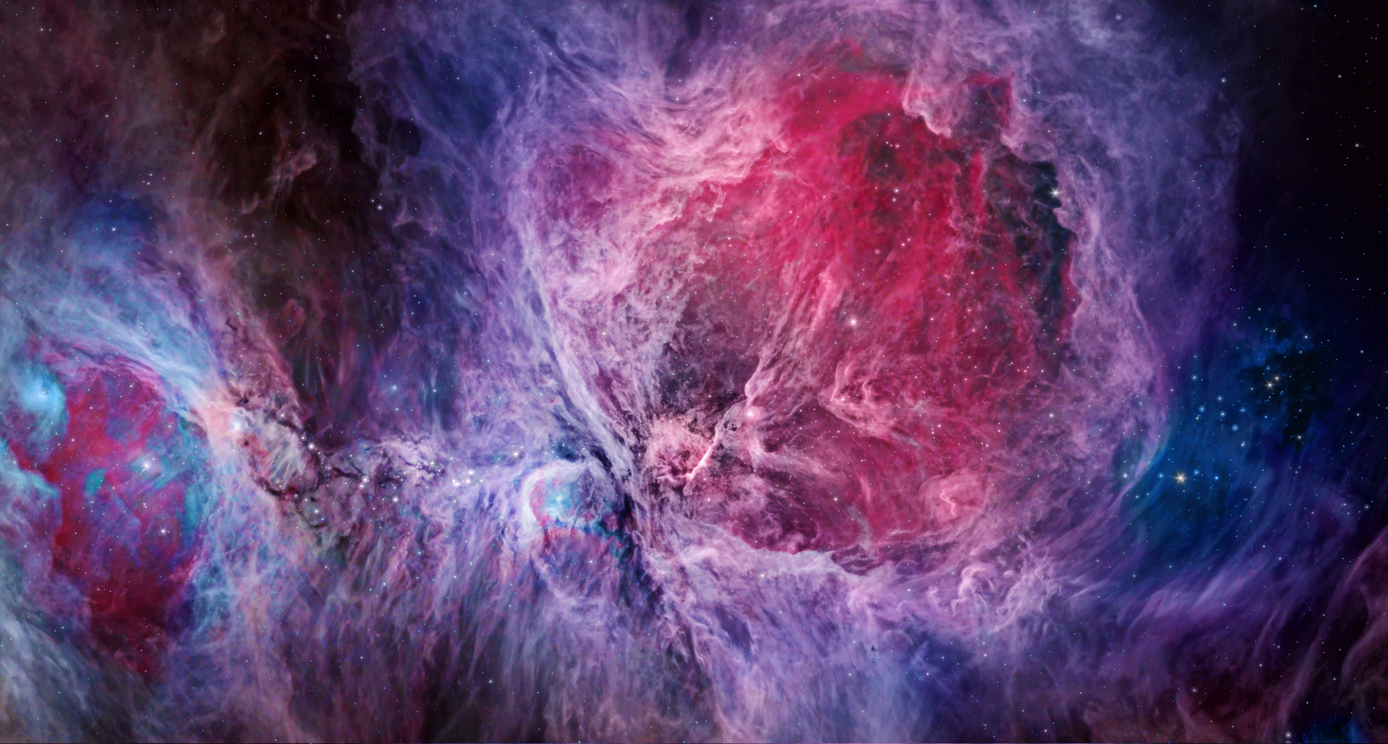 APOD: 2016 May 17 – The Orion Nebula in Visible and Infrared