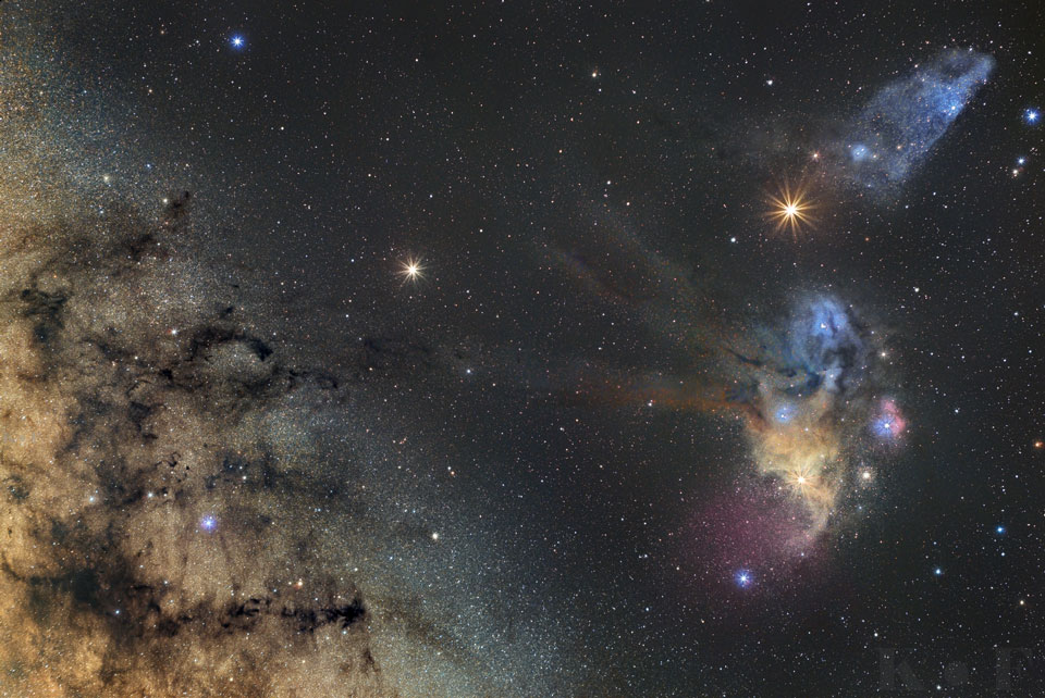 APOD: 2016 May 10 – Saturn and Mars visit Milky Way Star Clouds