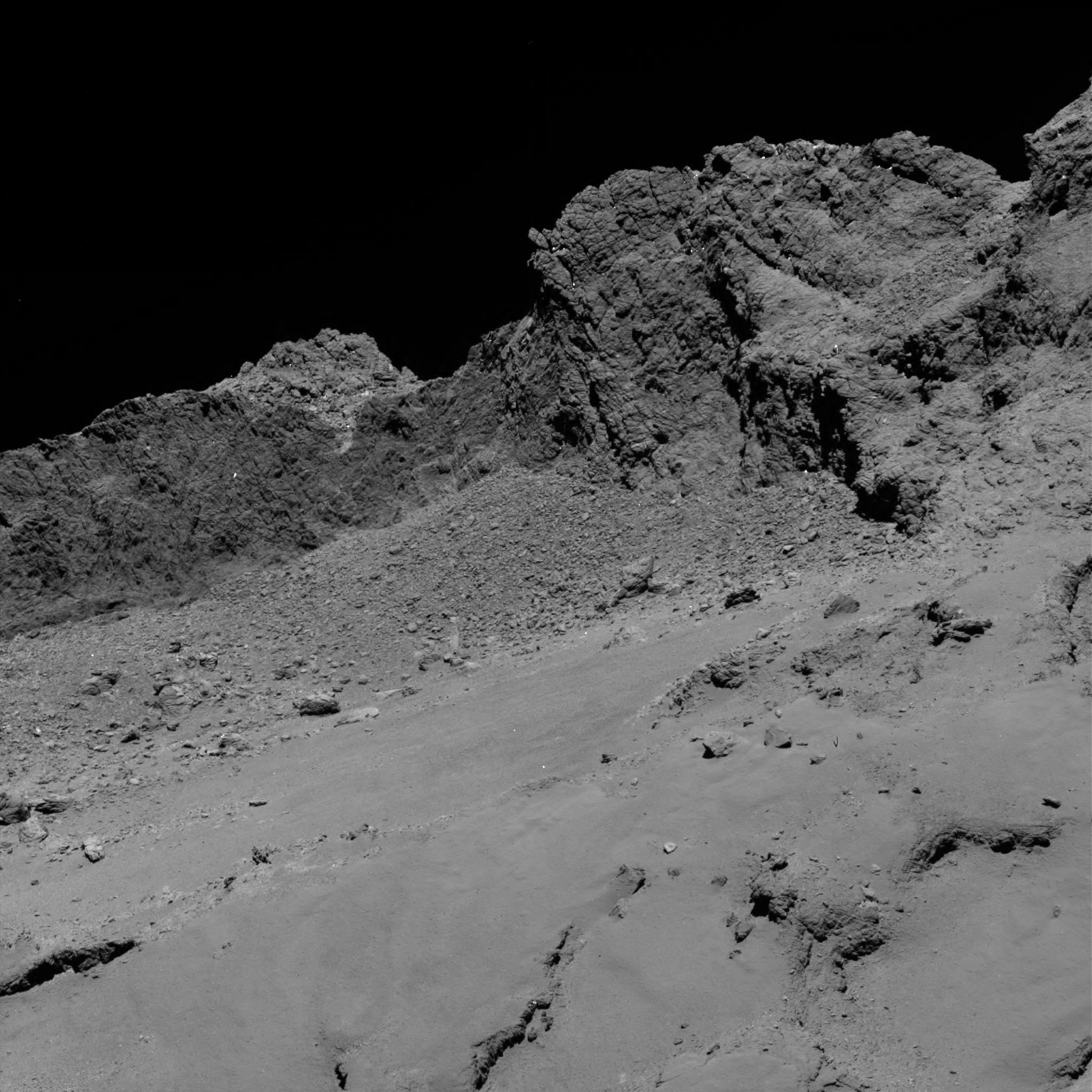 APOD: 2016 October 1 – Rosetta’s Farewell