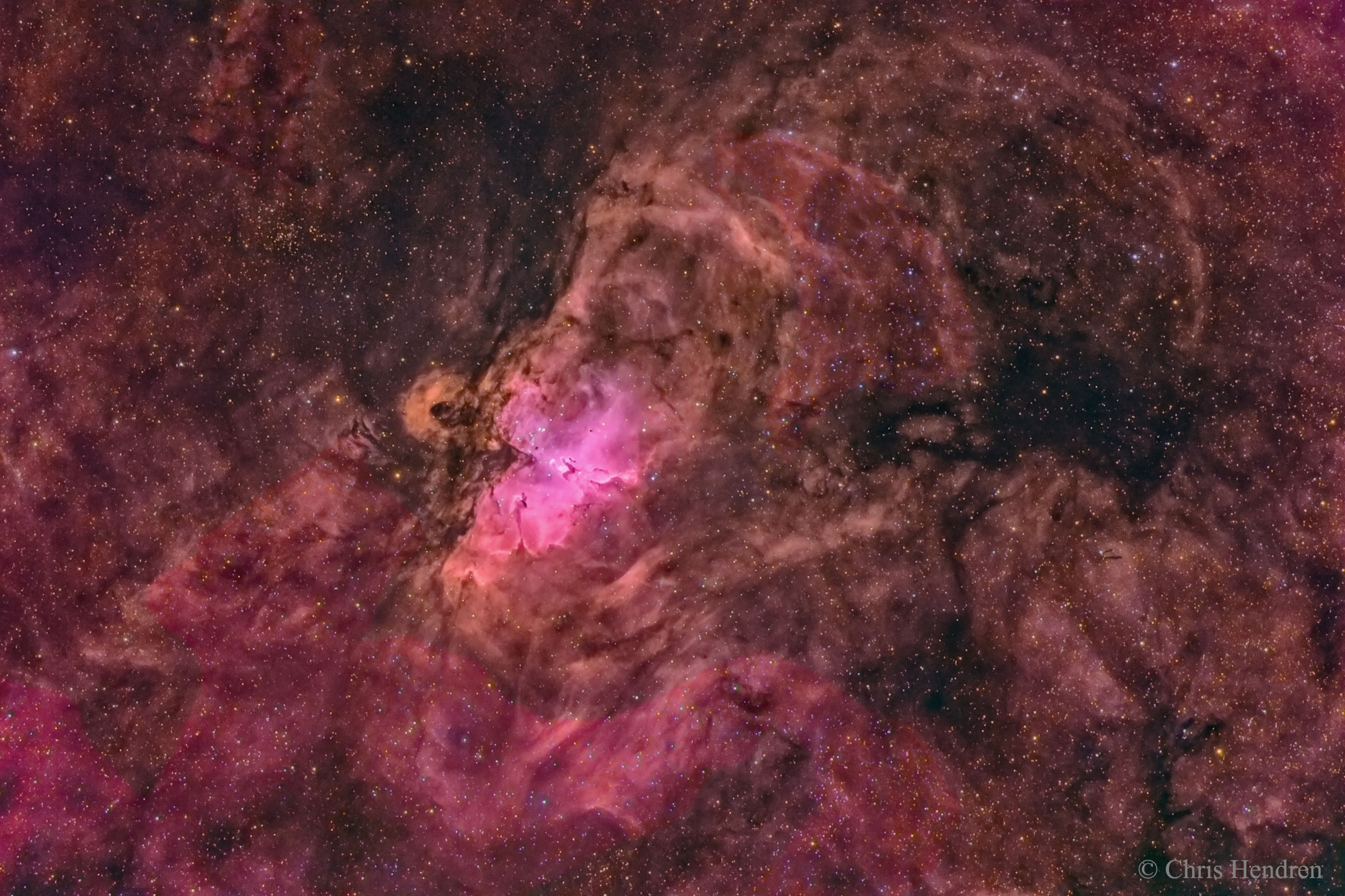 APOD: 2016 October 4 – Nest of the Eagle Nebula