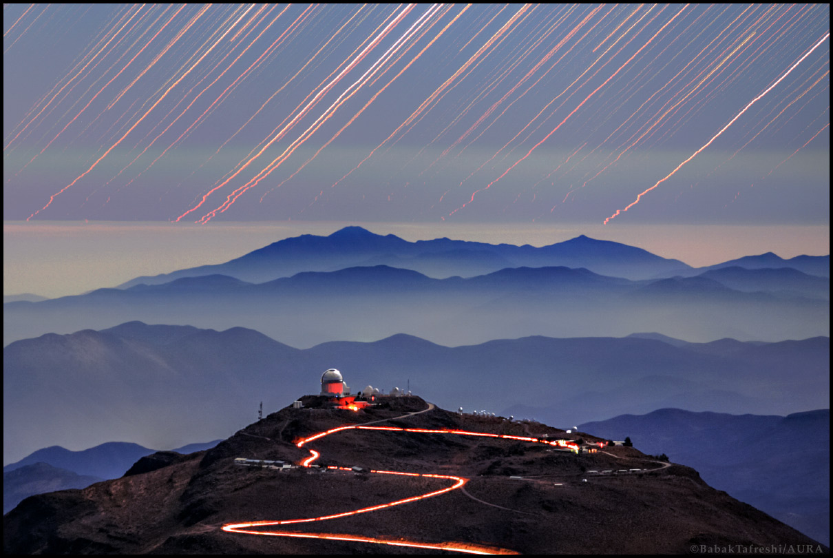 APOD: 2016 October 22 – Cerro Tololo Trails
