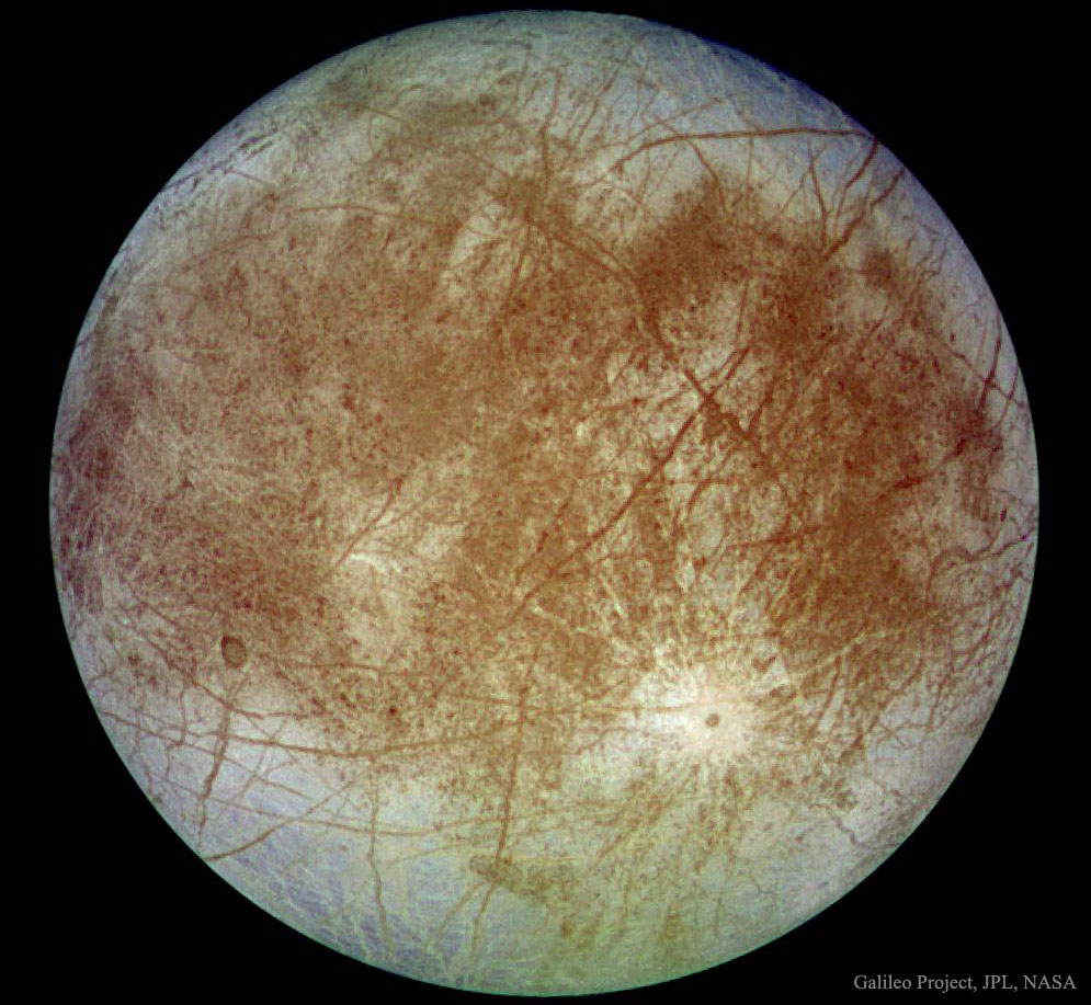 APOD: 2016 September 27 – Jupiter’s Europa from Spacecraft Galileo