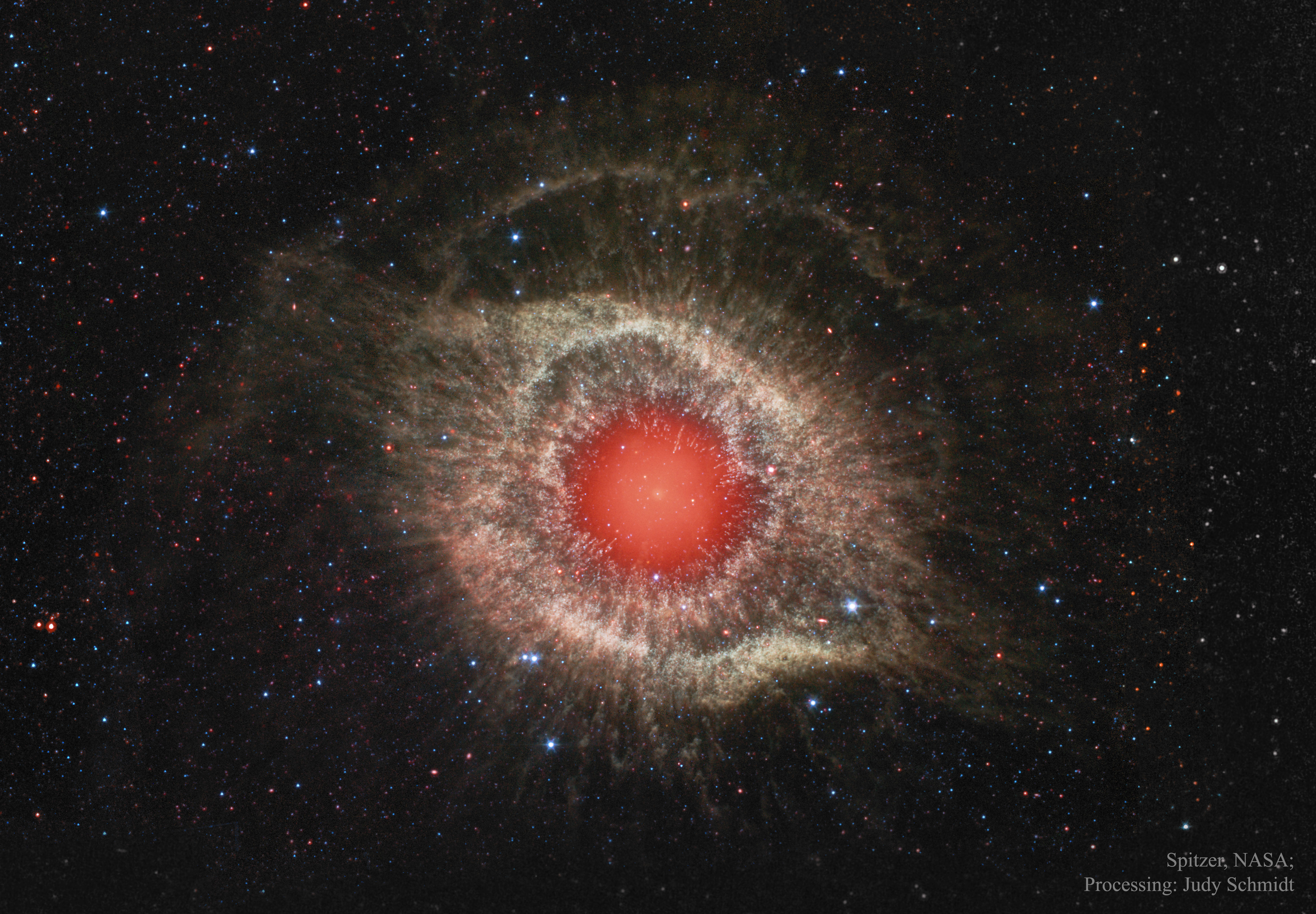 APOD: 2016 September 20 – The Helix Nebula in Infrared