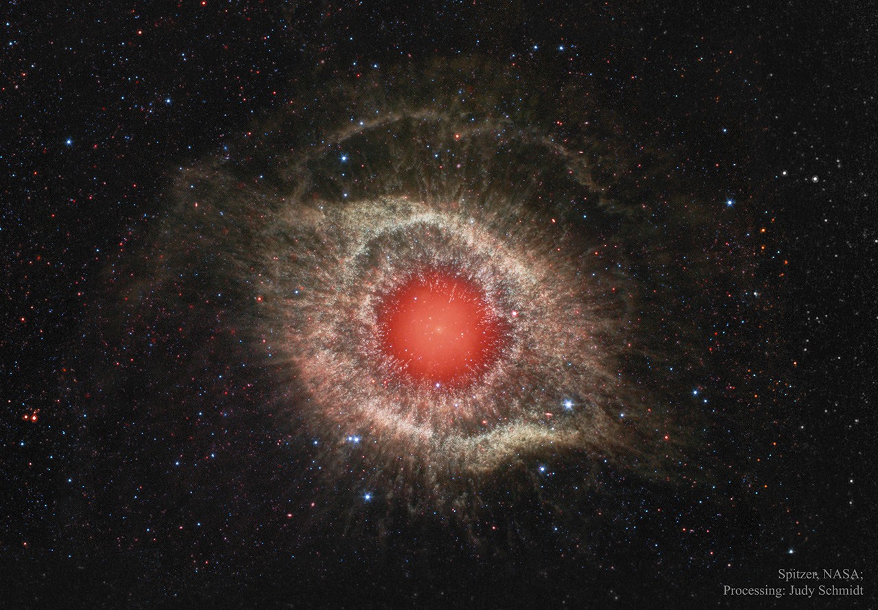 The Helix Nebula in Infrared — APOD for 2016-09-20