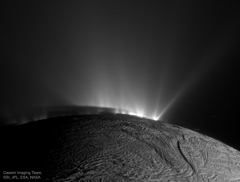 APOD: 2017 April 16 – Life Enabling Plumes above Enceladus