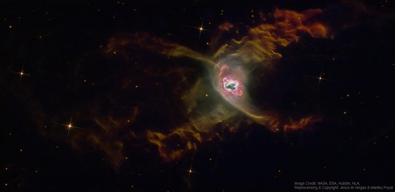 APOD: 2017 April 19 – The Red Spider Planetary Nebula