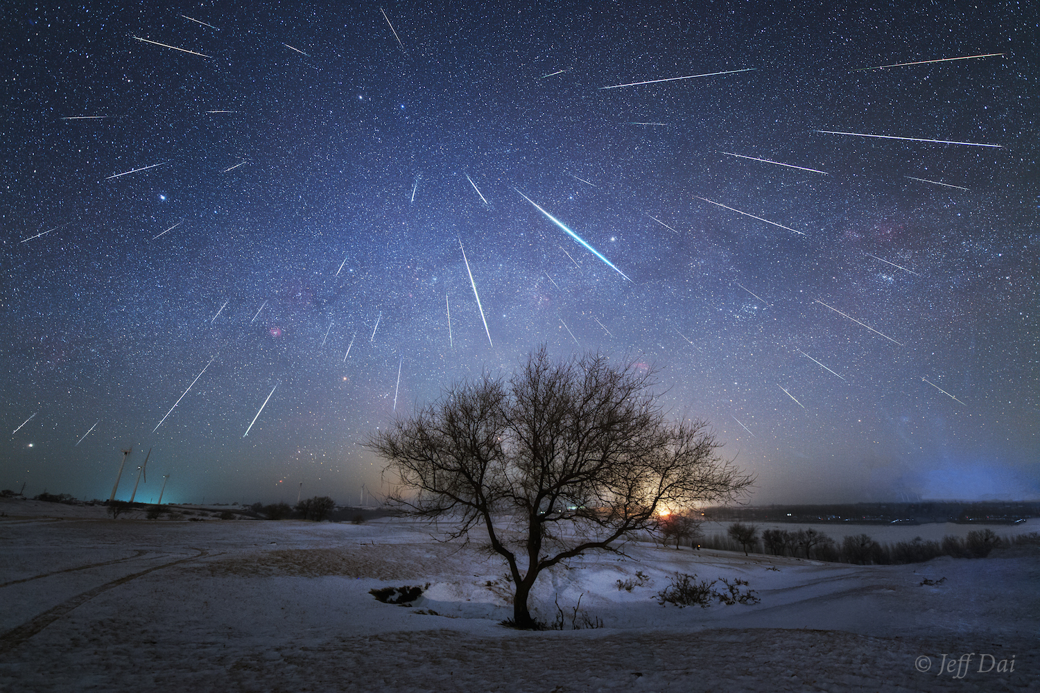 APOD: 2017 December 22 – Gemini’s Meteors
