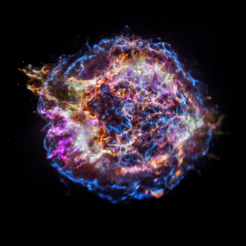 APOD: 2017 December 28 – Recycling Cassiopeia A