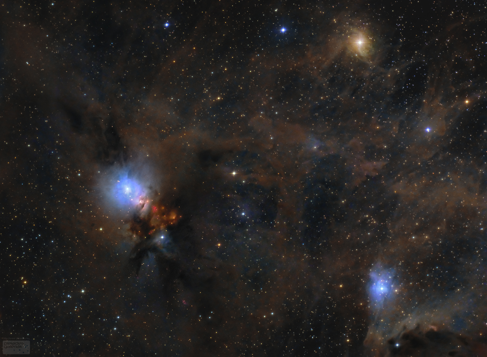 APOD: 2017 January 14 – Stardust in the Perseus Molecular cloud