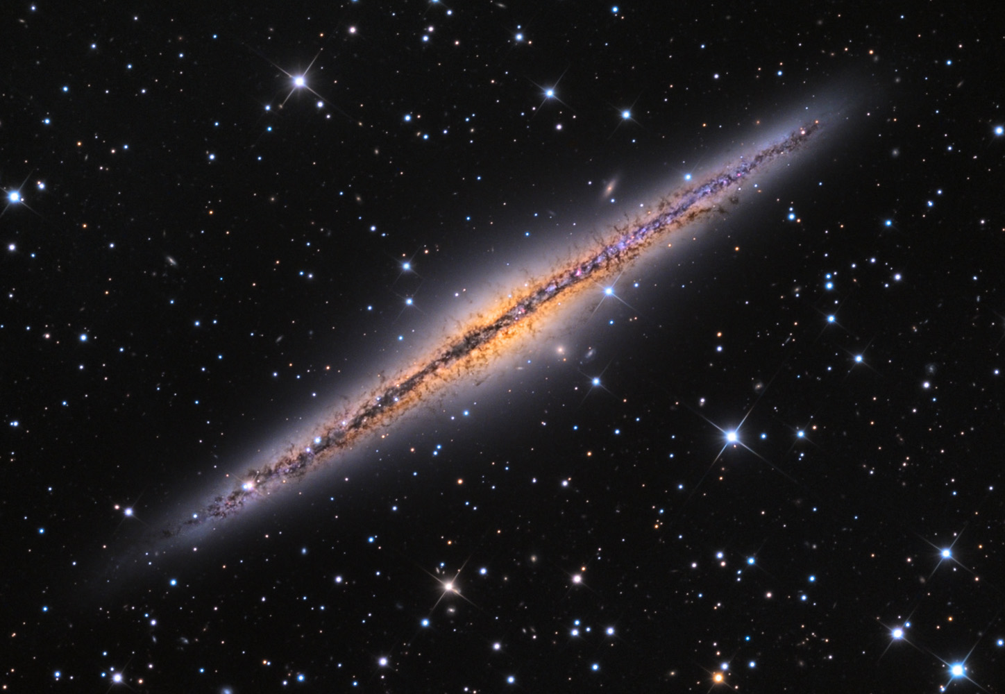 APOD: 2017 January 12 – Edge On NGC 891