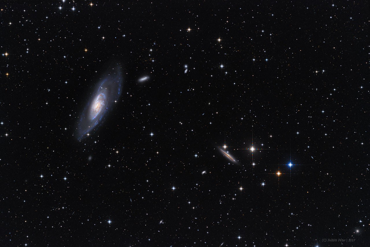 A View Toward M106 — APOD for 2017-07-07