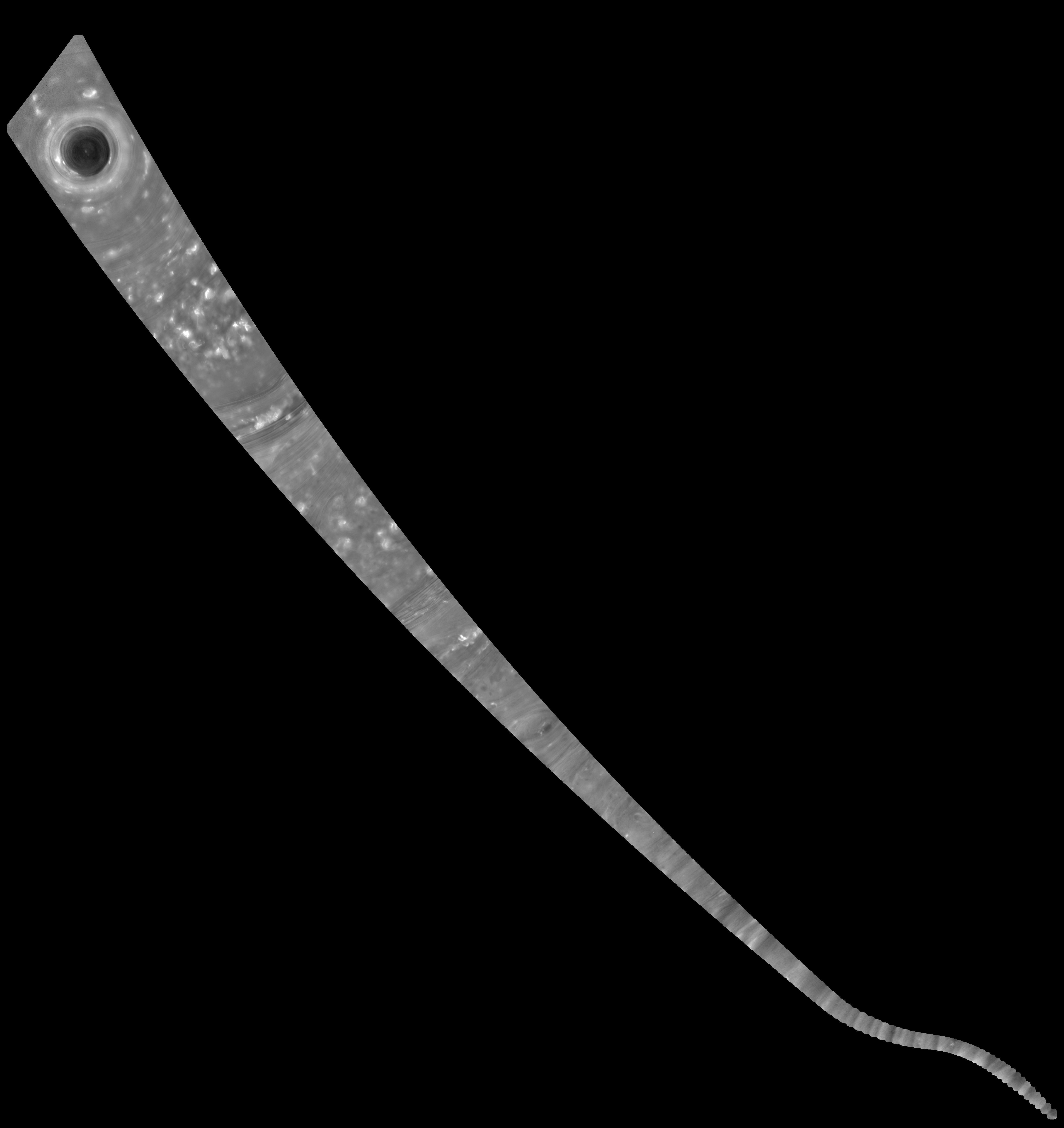 APOD: 2017 July 28 – Noodle Mosaic of Saturn