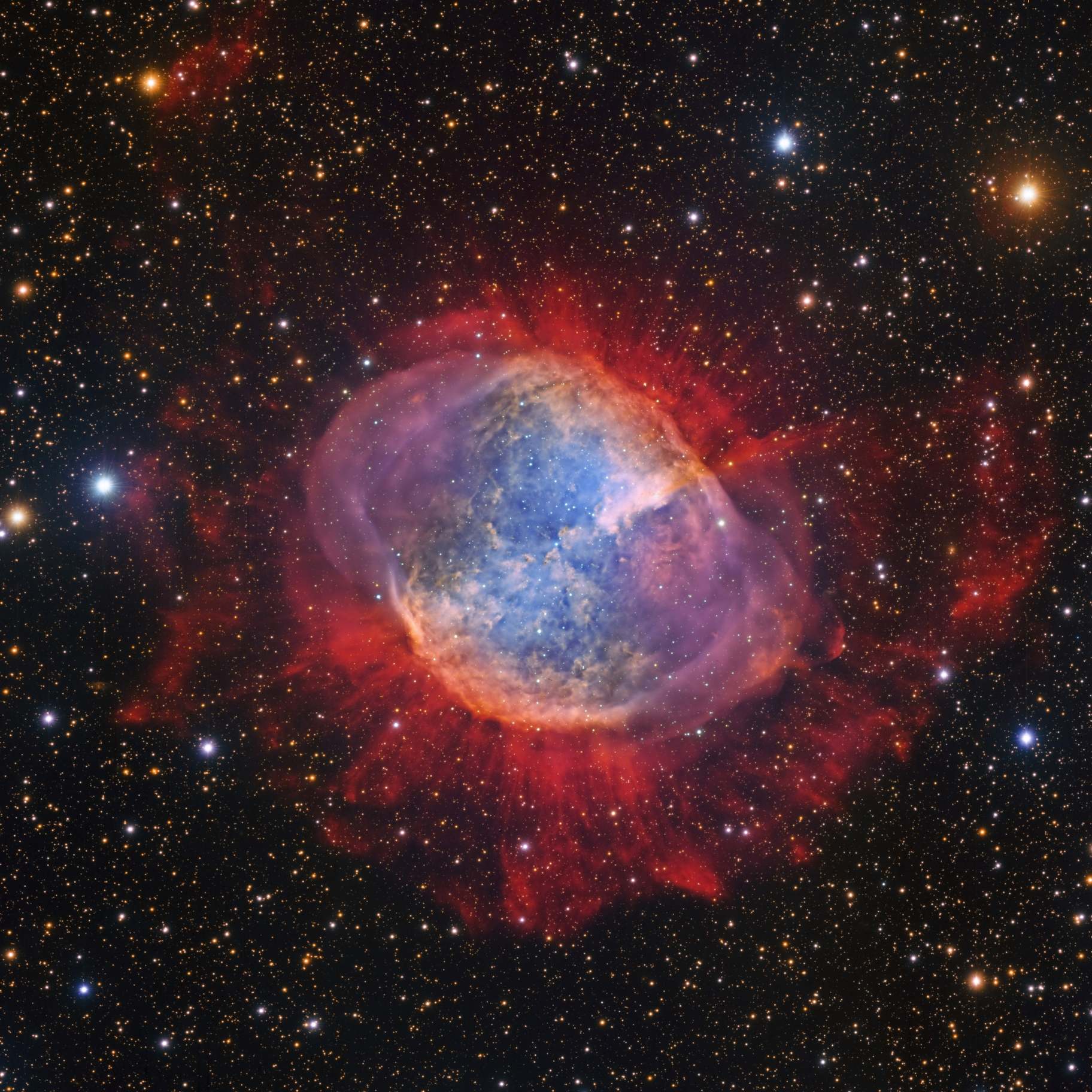 APOD: 2017 June 9 – M27 Not a Comet