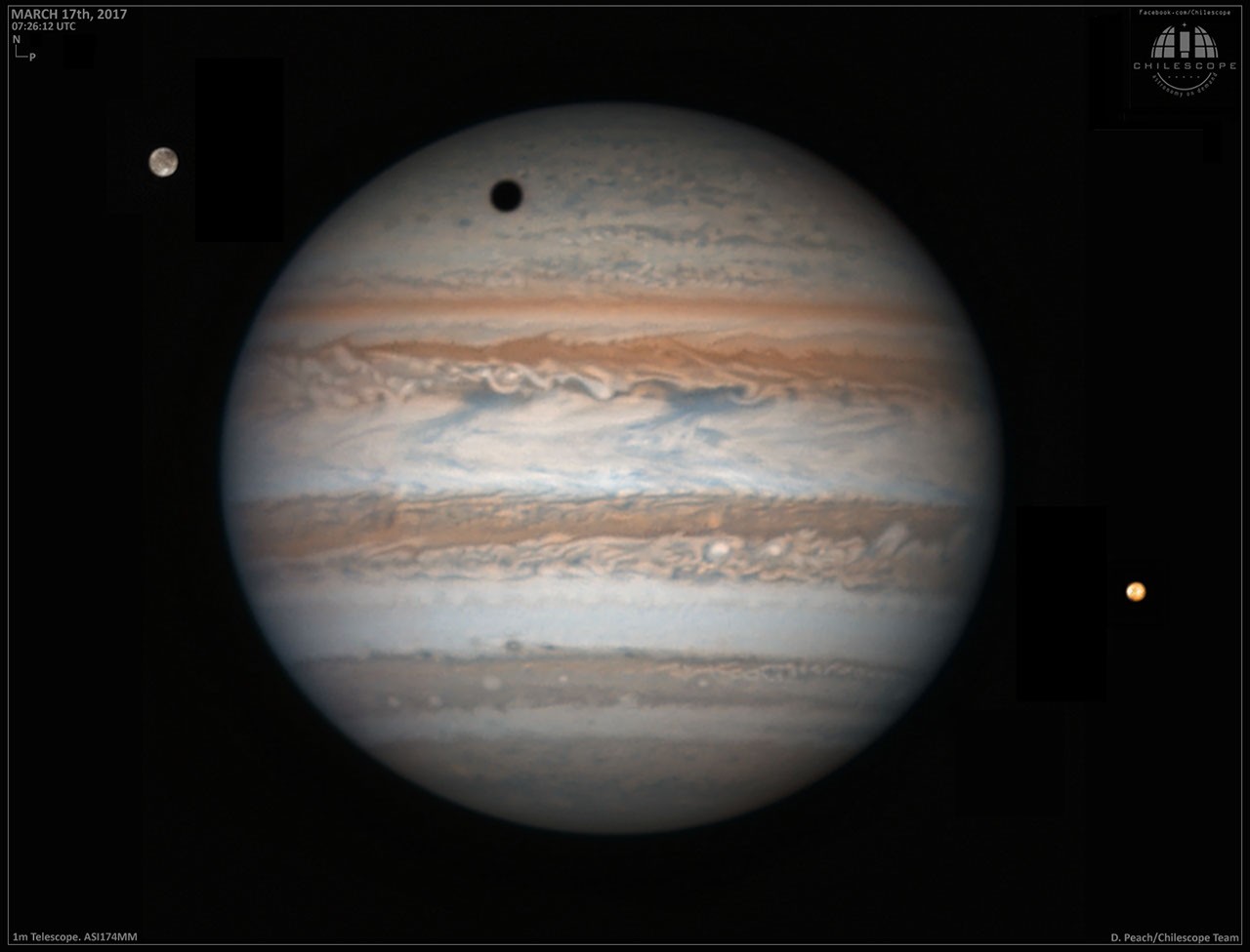 Ganymede's Shadow — APOD for 2017-03-25