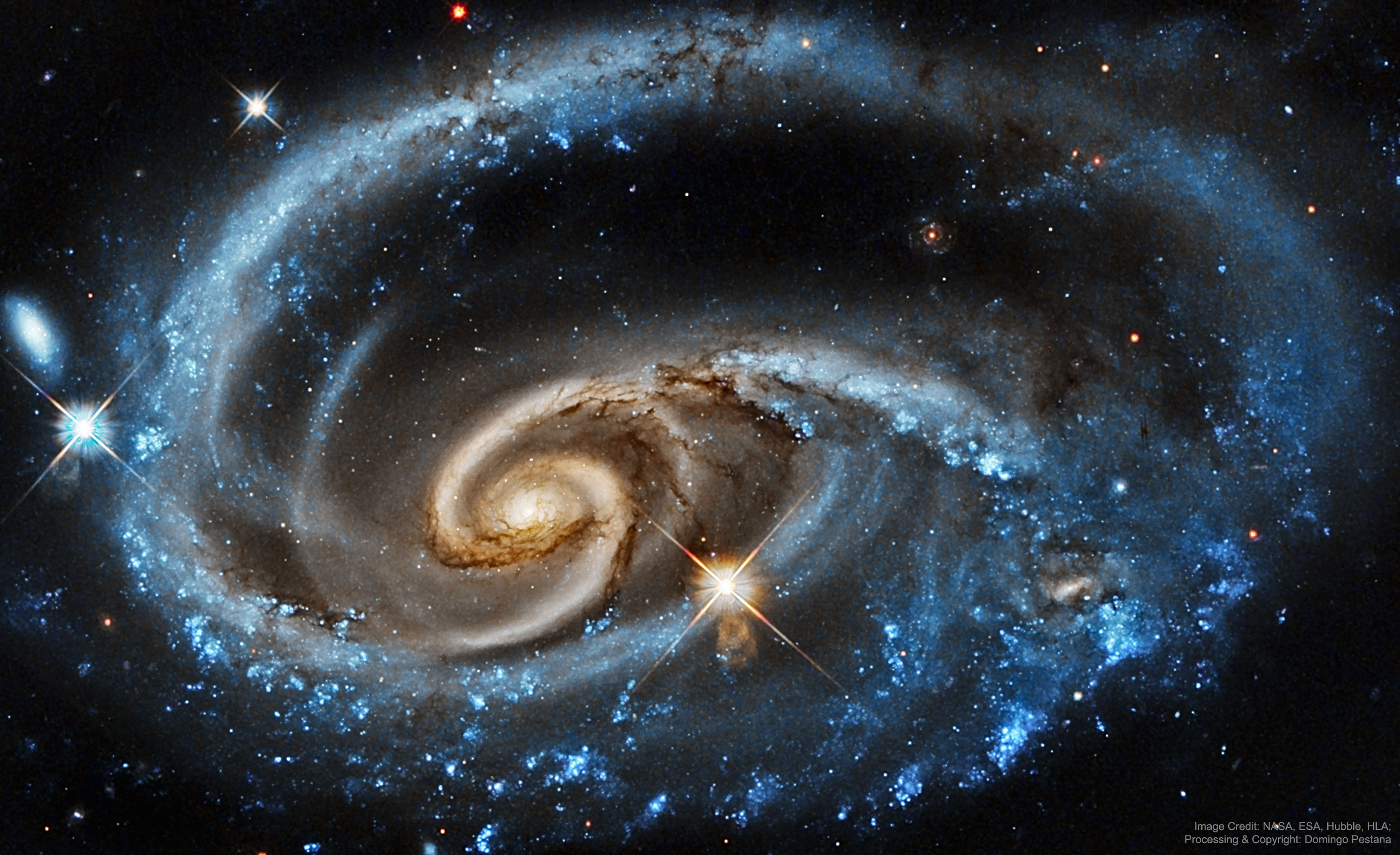 APOD: 2017 May 10 – UGC 1810: Wildly Interacting Galaxy from Hubble