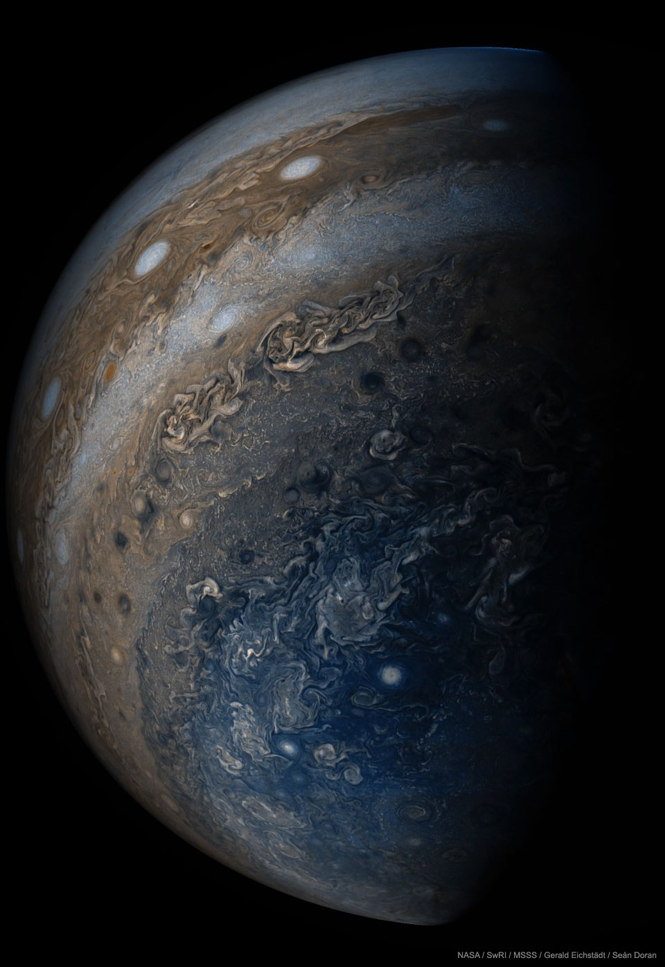 APOD: 2017 May 29 – Beneath Jupiter