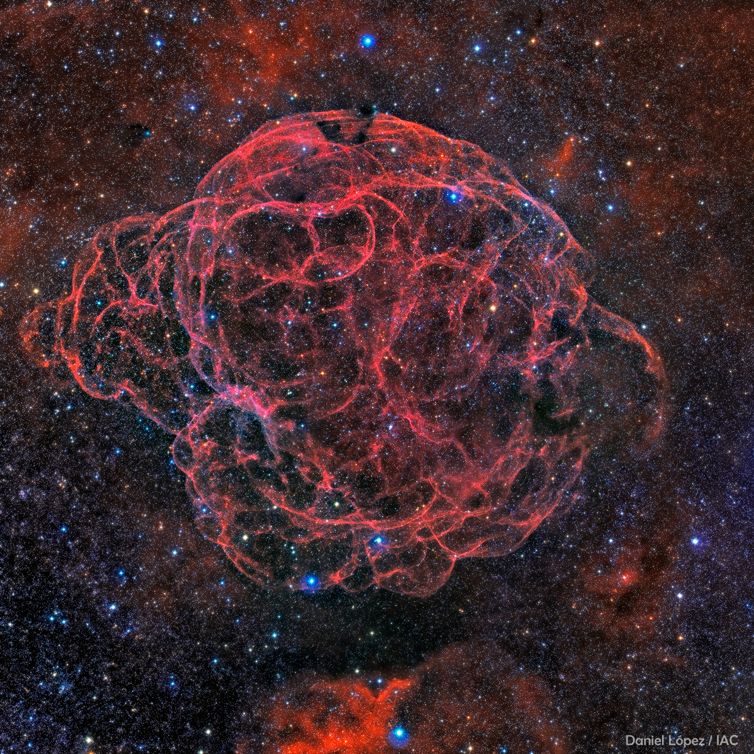 APOD: 2017 May 18 – Simeis 147: Supernova Remnant