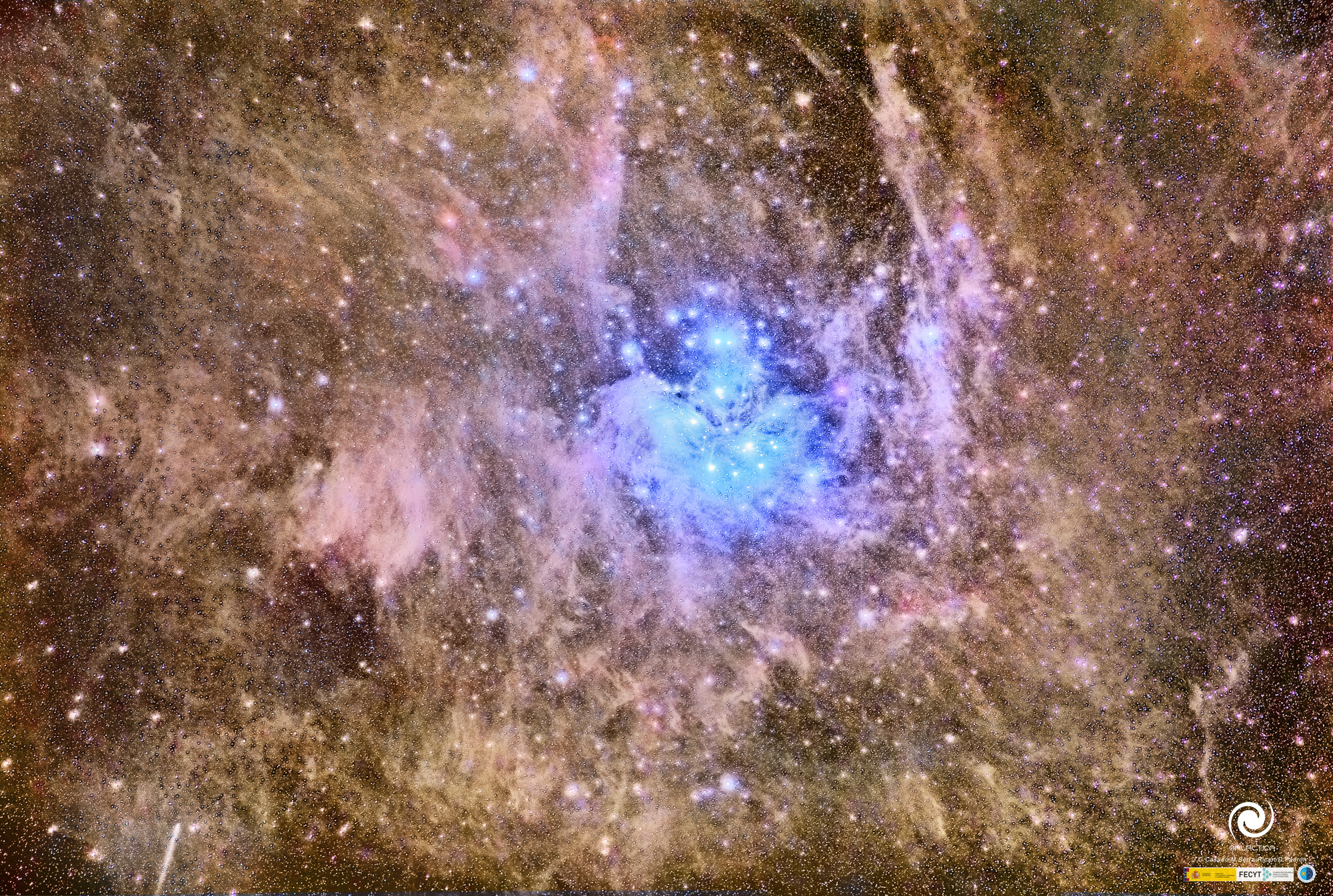 APOD: 2017 November 14 – The Pleiades Deep and Dusty