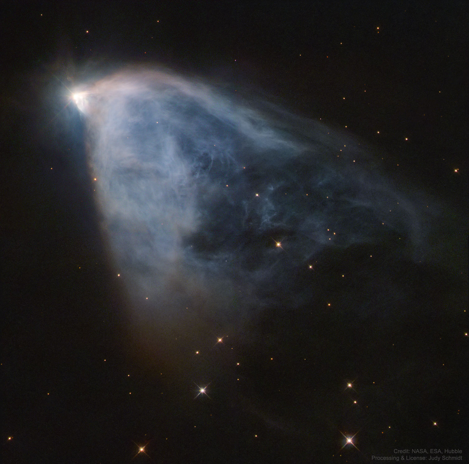 APOD: 2017 November 8 – NGC 2261: Hubble s Variable Nebula