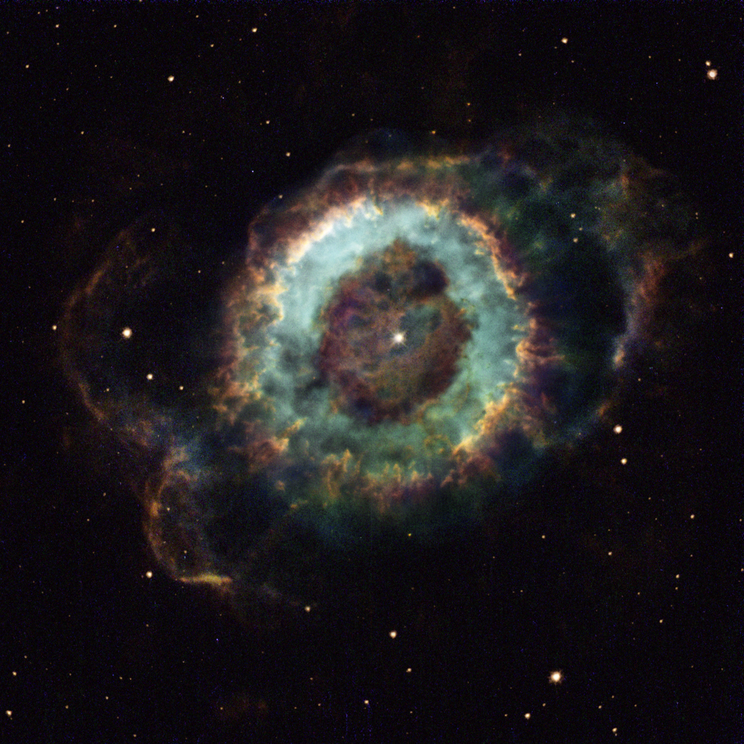 APOD: 2017 October 28 – NGC 6369: The Little Ghost Nebula