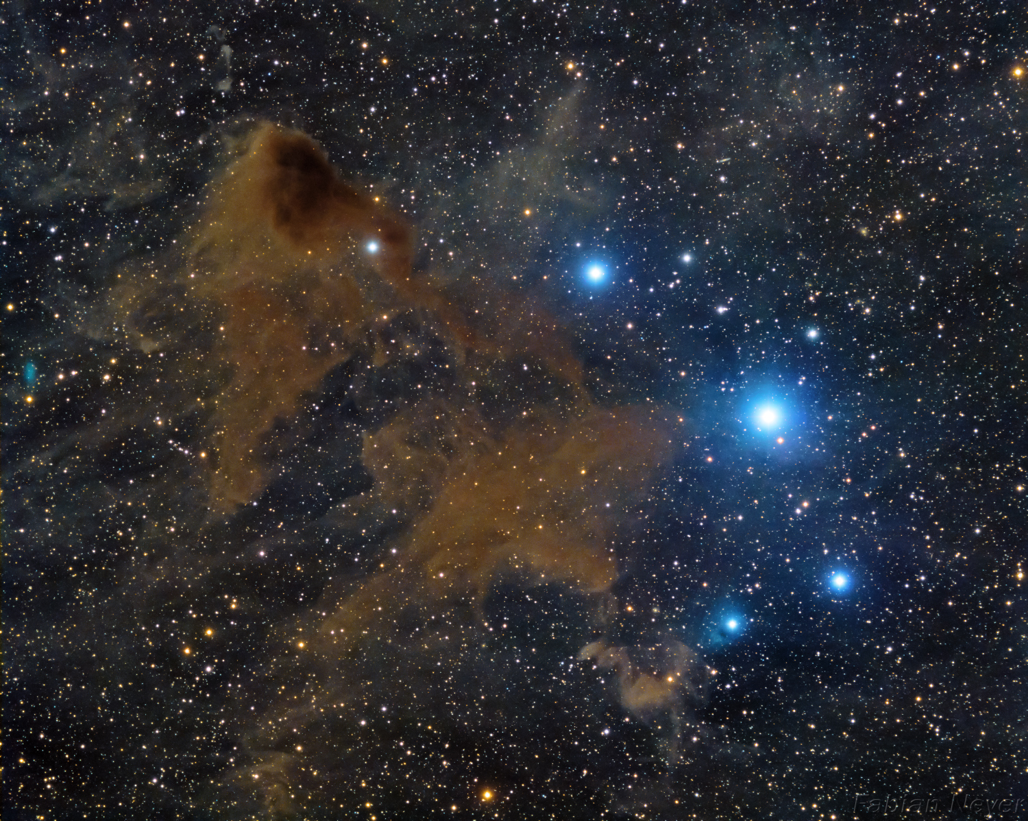 APOD: 2017 October 21 – Lynds Dark Nebula 183