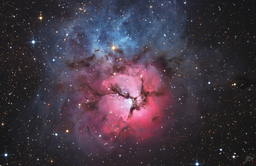 APOD: 2017 October 20 – A Beautiful Trifid