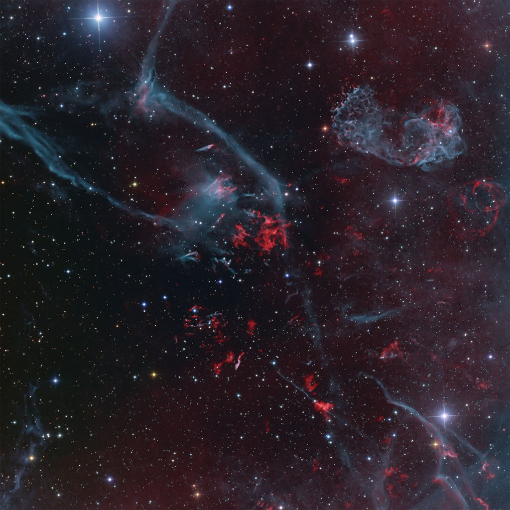 Puppis A Supernova Remnant — APOD for 2017-09-29