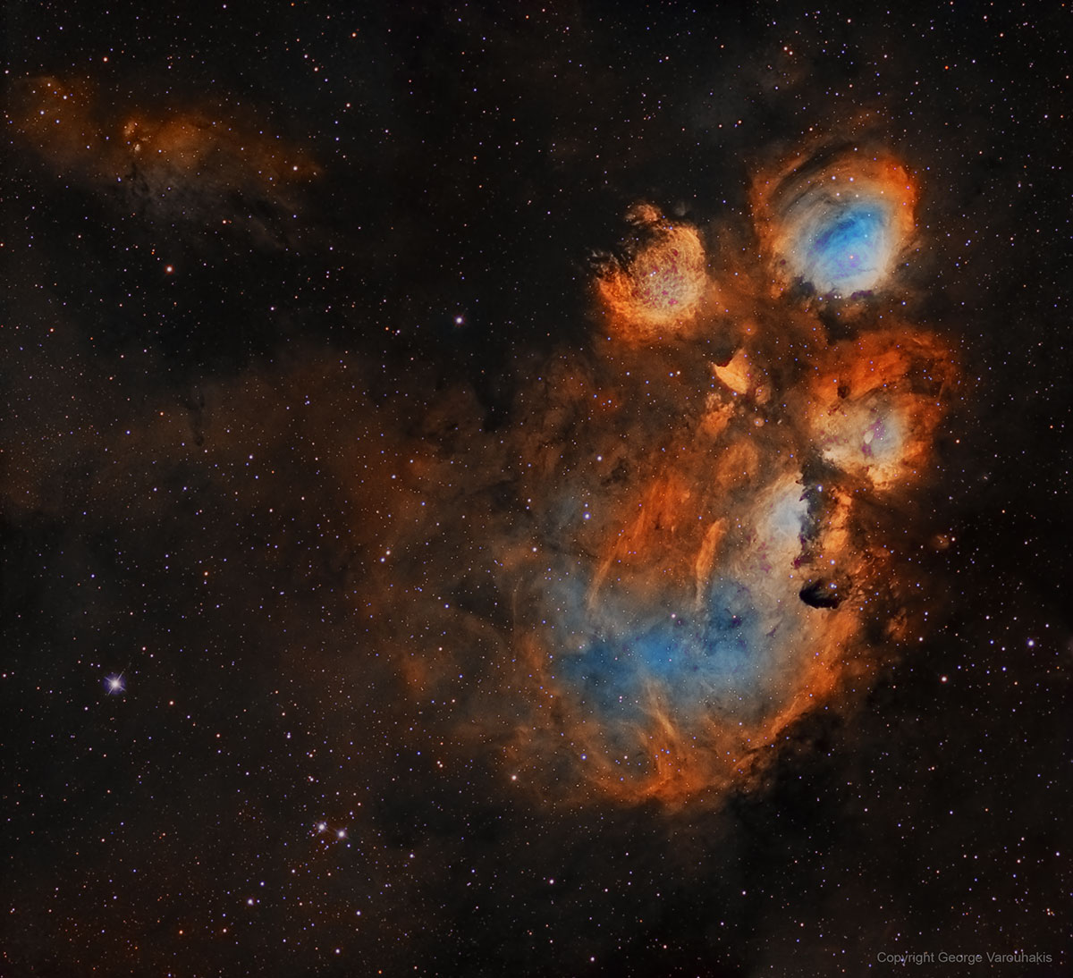 APOD: 2017 September 13 – NGC 6334: The Cats Paw Nebula