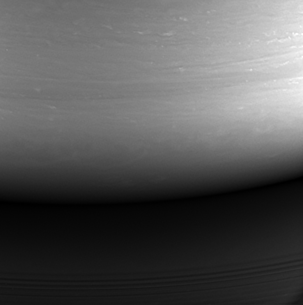 APOD: 2017 September 16 – Cassini’s Final Image