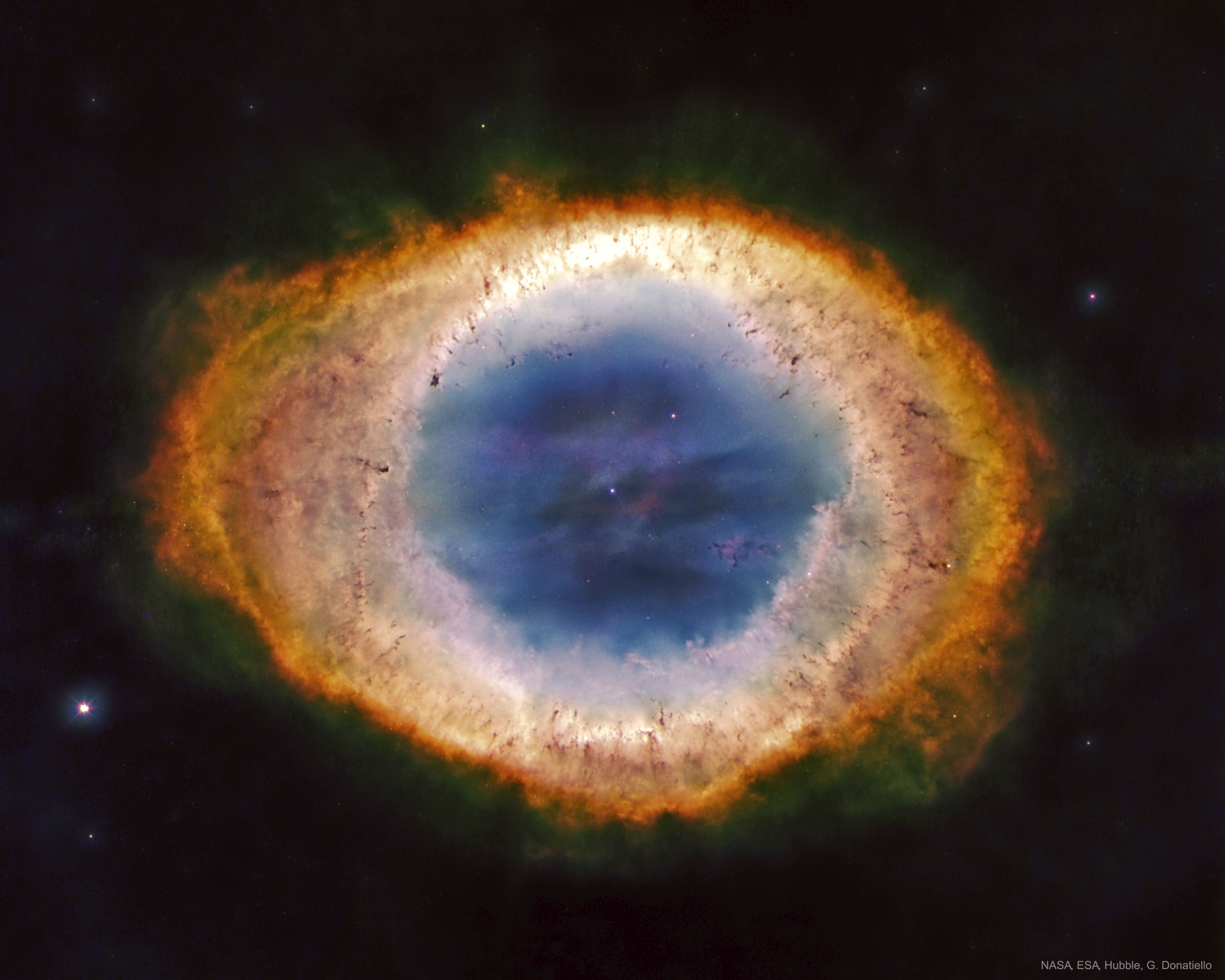 APOD: 2018 April 17 – M57: The Ring Nebula