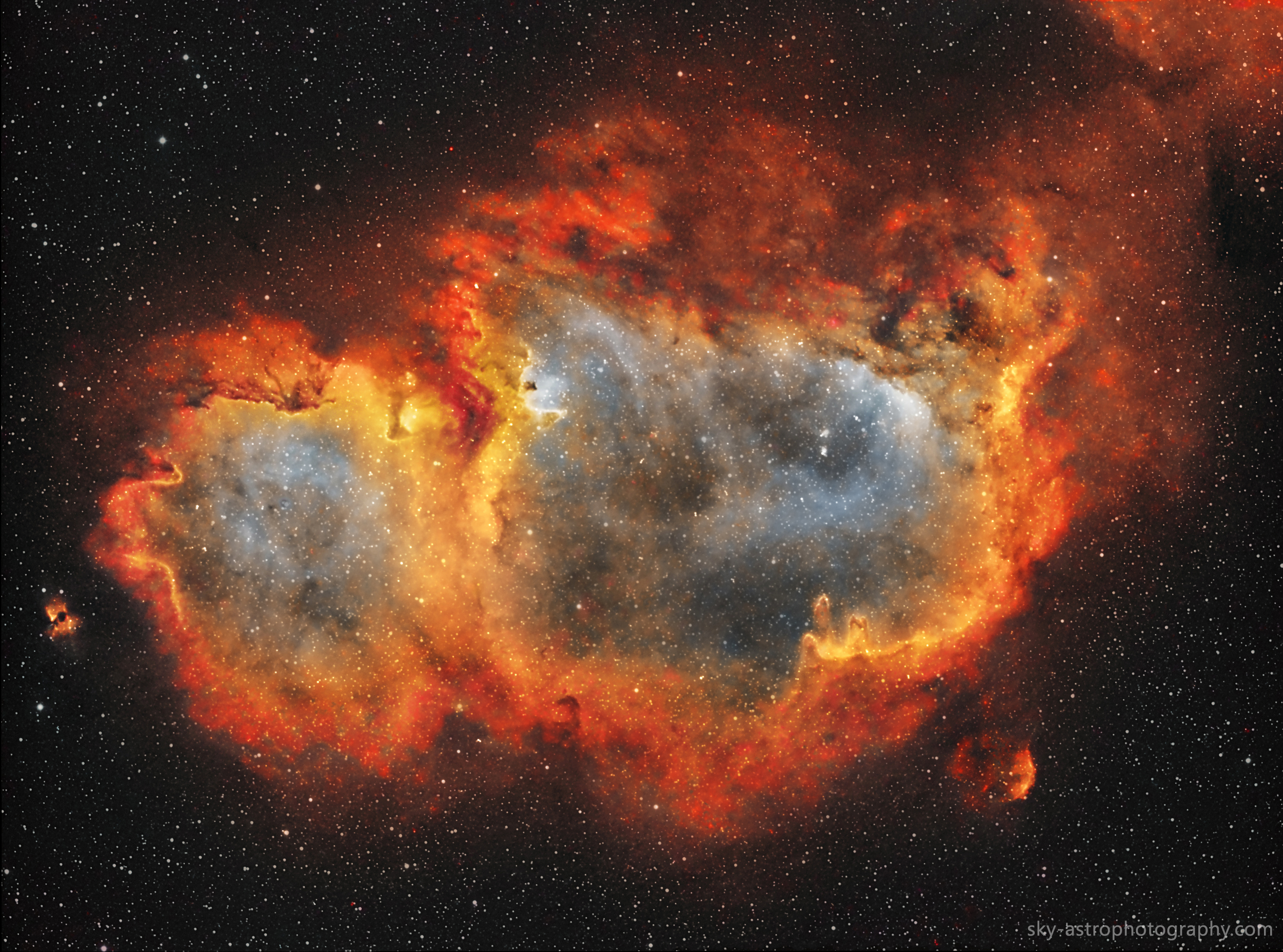 APOD: 2018 August 21 – Glowing Elements in the Soul Nebula