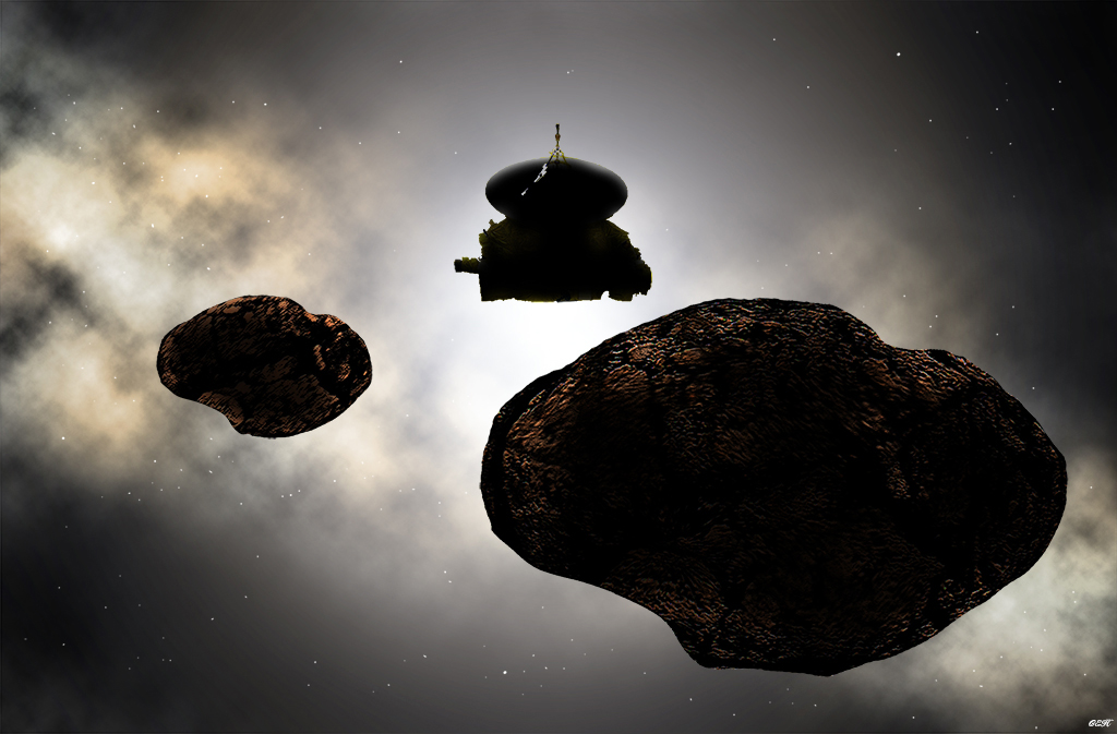 APOD: 2018 December 29 – New Horizons at Ultima Thule