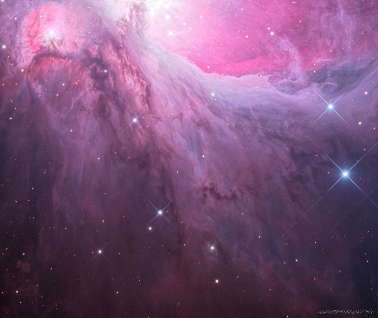 M43: Orion Falls — APOD for 2018-12-12