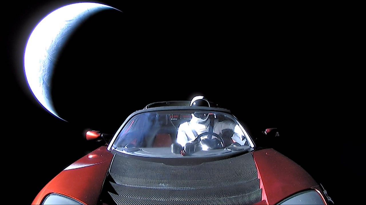 Roadster, Starman, Planet Earth — APOD for 2018-02-10