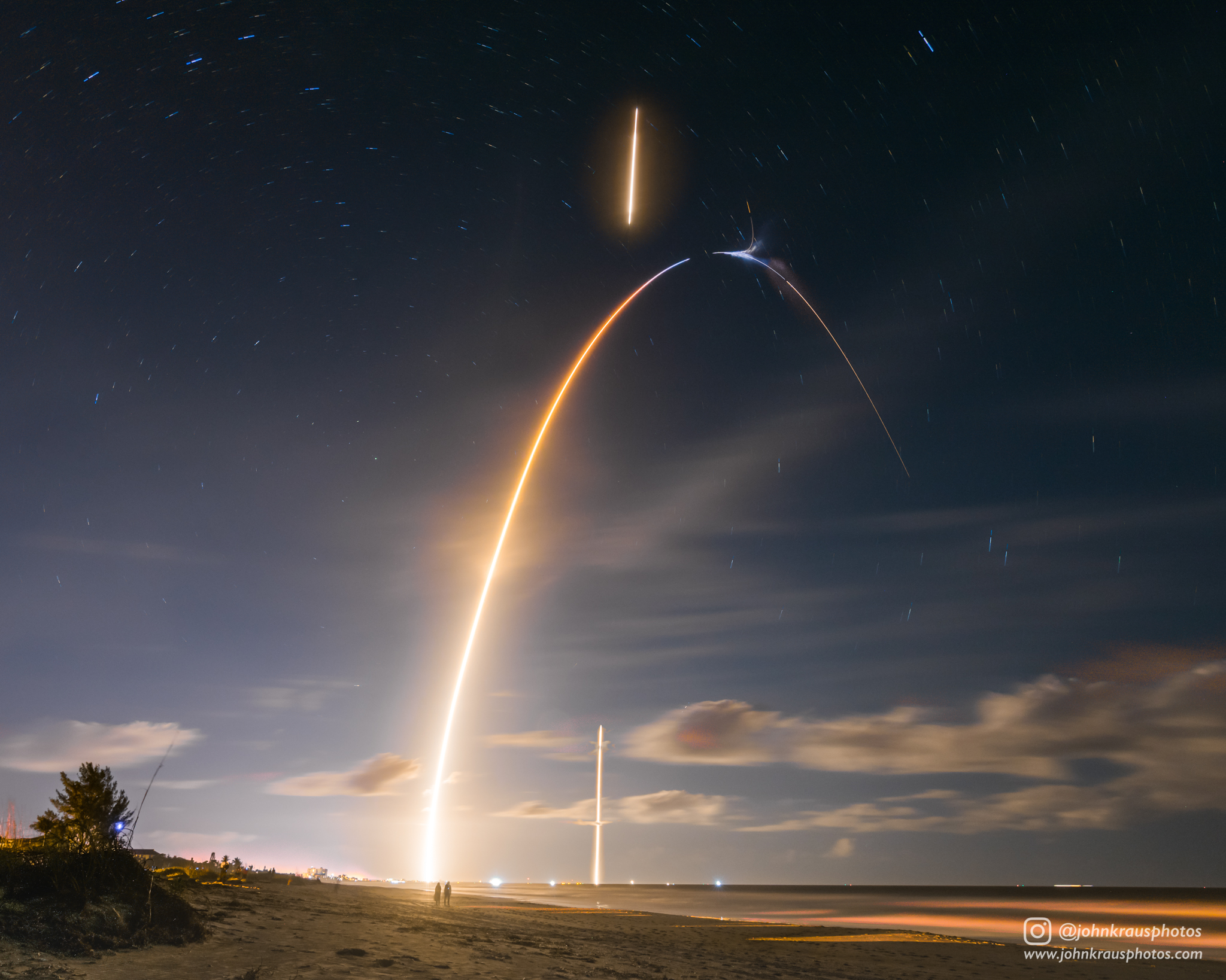 APOD: 2018 January 13 – Launch and Landing