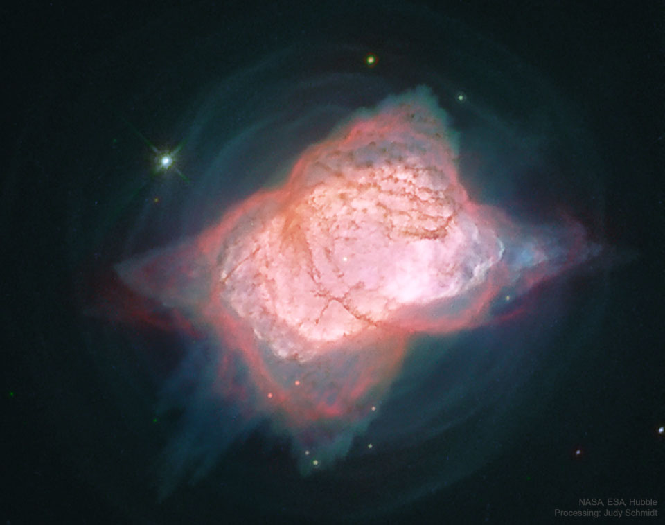 APOD: 2018 January 9 – Bright Planetary Nebula NGC 7027 from Hubble