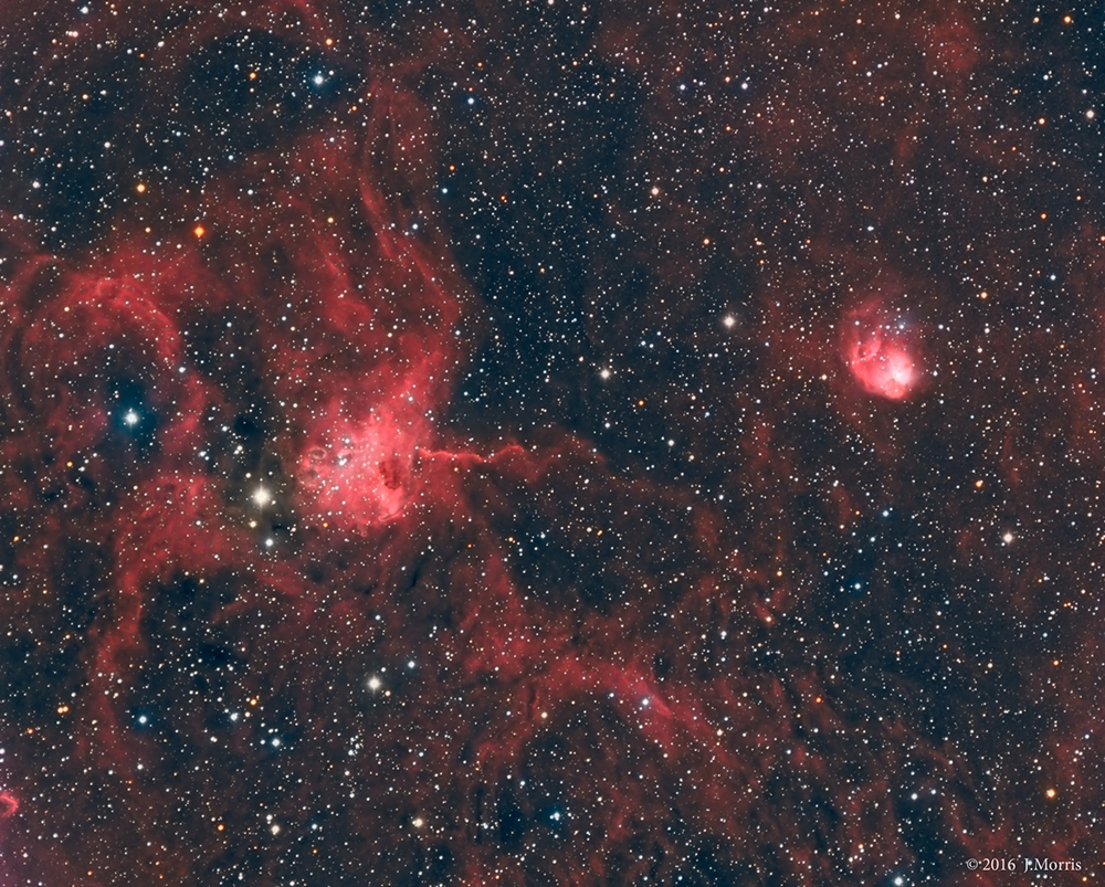 APOD: 2018 January 29 – The Spider and The Fly