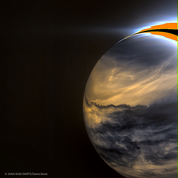 APOD: 2018 January 30 – Venus at Night in Infrared from Akatsuki