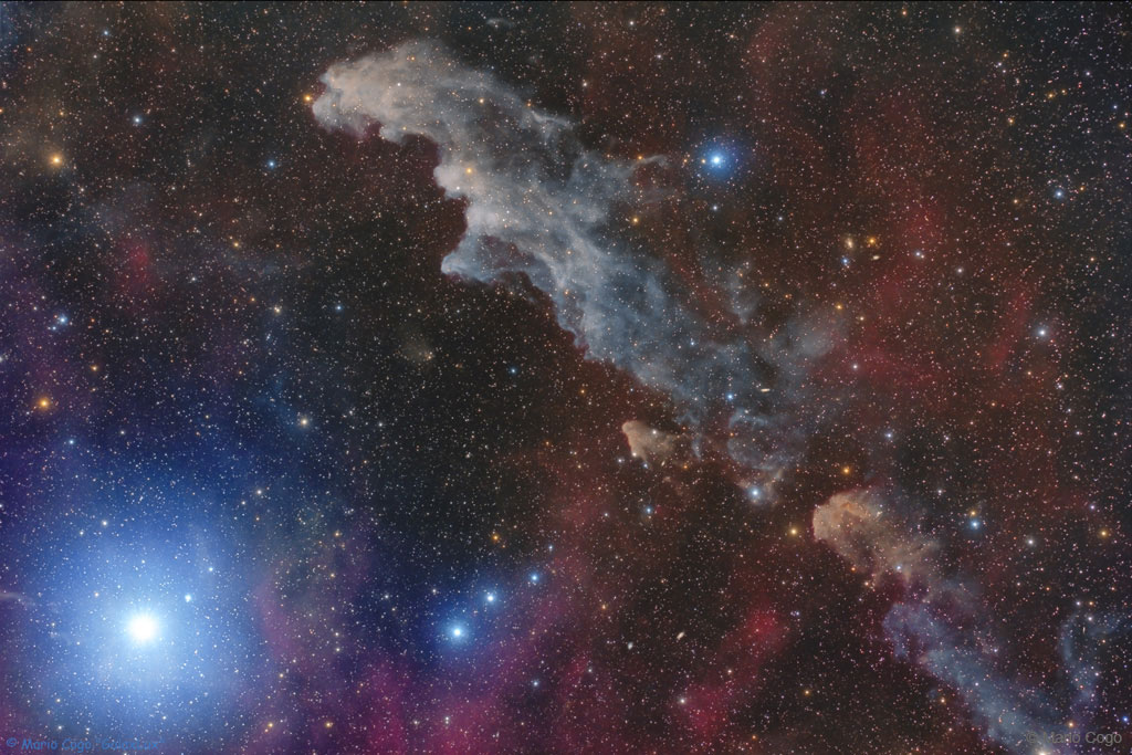 APOD: 2018 January 15 – Rigel and the Witch Head Nebula