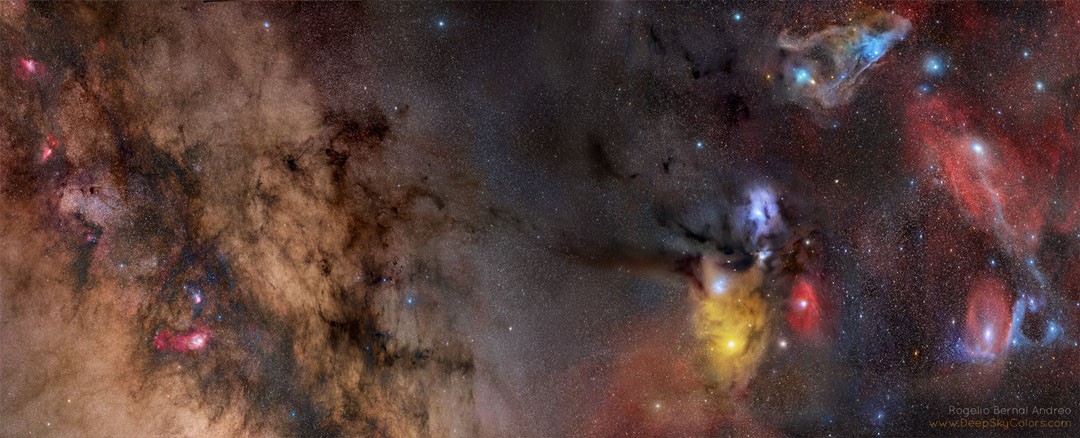 From the Galactic Plane through Antares — APOD for 2018-07-02