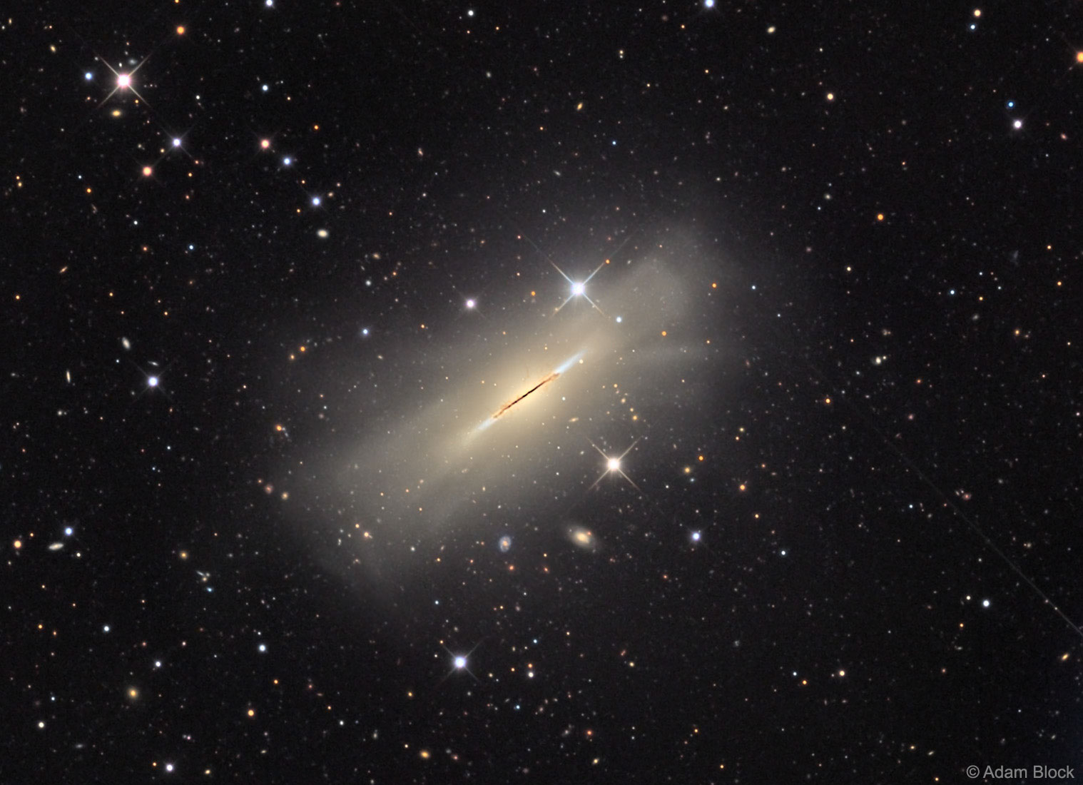 APOD: 2018 July 25 – The Edge-On Spindle Galaxy