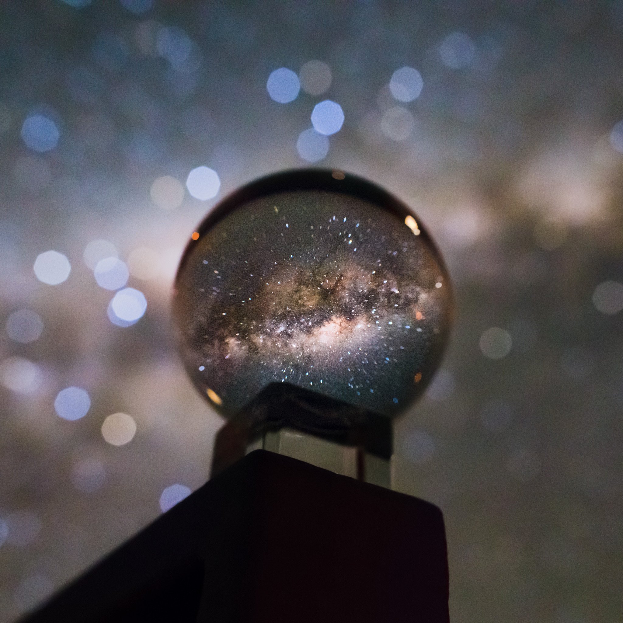 APOD: 2018 June 22 – Galaxy in a Crystal Ball