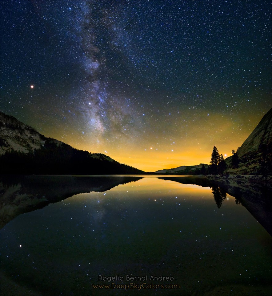 APOD: 2018 June 14 – Six Planets from Yosemite