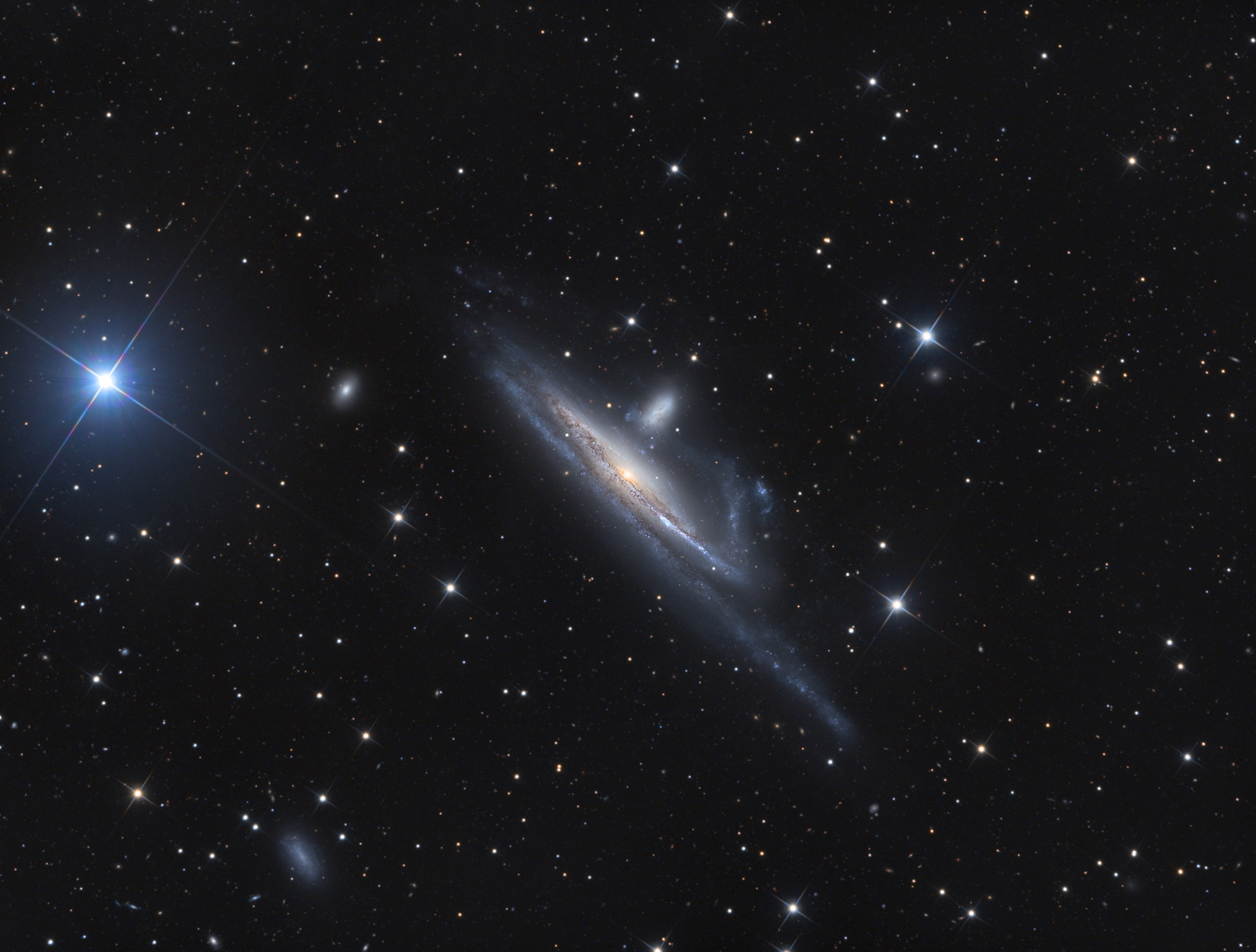APOD: 2018 May 10 – Galaxies in the River